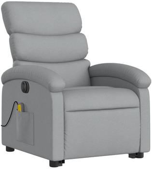 vidaXL Elektrischer Massagesessel mit Aufstehhilfe Stoff (3204014)