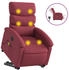 vidaXL Elektrischer Massagesessel mit Aufstehhilfe Stoff (32040)