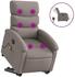 vidaXL Elektrischer Massagesessel mit Aufstehhilfe Stoff (32040)
