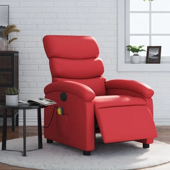 vidaXL Massagesessel Elektrisch Kunstleder (3204038)