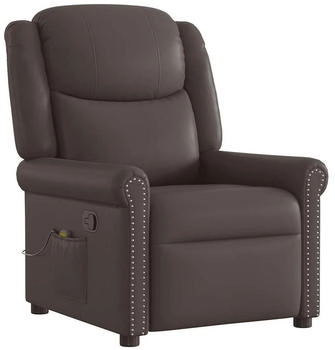 vidaXL Massagesessel Gl&auml;nzendes Kunstleder (4015679)