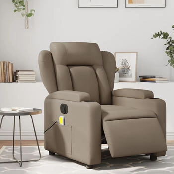 vidaXL Massagesessel Elektrisch Kunstleder (3204543)