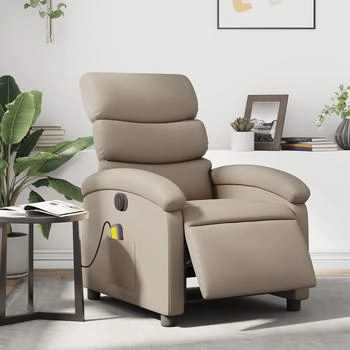 vidaXL Massagesessel Elektrisch Kunstleder (3204039)