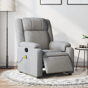 vidaXL Massagesessel Elektrisch Stoff (3205190)