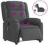 vidaXL Massagesessel Elektrisch Stoff (320519)