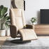 vidaXL Massagesessel mit Fußteil Kunstleder (35651)