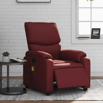 vidaXL Massagesessel Elektrisch Kunstleder (32048)