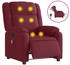 vidaXL Massagesessel Elektrisch Stoff (3205193)
