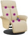 vidaXL Massagesessel mit Fußteil Stoff (356539)