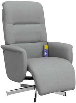 vidaXL Massagesessel mit Fu&szlig;teil Stoff (356573)