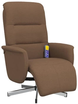 vidaXL Massagesessel mit Fu&szlig;teil Stoff (356576)