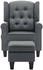 vidaXL Massagesessel mit Hocker Stoff (320161)