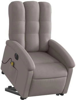 vidaXL Elektrischer Massagesessel mit Aufstehhilfe Stoff (3204136)