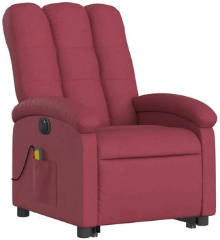 vidaXL Elektrischer Massagesessel mit Aufstehhilfe Stoff (3204131)