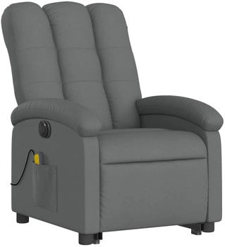 vidaXL Elektrischer Massagesessel mit Aufstehhilfe Stoff (3204129)