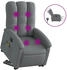 vidaXL Elektrischer Massagesessel mit Aufstehhilfe Stoff (3204129)