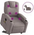 vidaXL Elektrischer Massagesessel mit Aufstehhilfe Stoff (3204412)