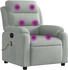 vidaXL Massagesessel Manuell Samt (373511)