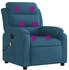 vidaXL Massagesessel Manuell Samt (3735)