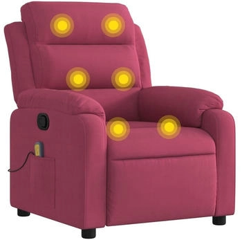 vidaXL Massagesessel Manuell Samt (373516)