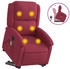 vidaXL Massagesessel mit Aufstehhilfe Samt (3204316)