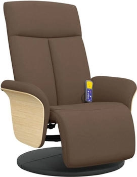 vidaXL Massagesessel mit Fu&szlig;teil Stoff (356536)