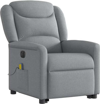 vidaXL Elektrischer Massagesessel mit Aufstehhilfe Stoff (3303224)