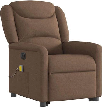 vidaXL Elektrischer Massagesessel mit Aufstehhilfe Stoff (3303228)