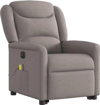 vidaXL Elektrischer Massagesessel mit Aufstehhilfe Stoff (33032)