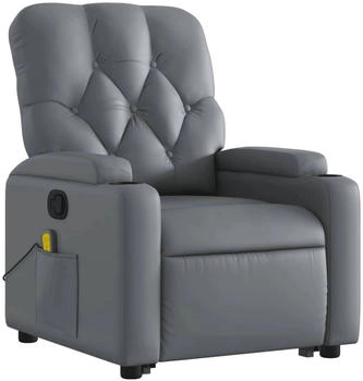 vidaXL Massagesessel mit Aufstehhilfe Kunstleder (3204782)