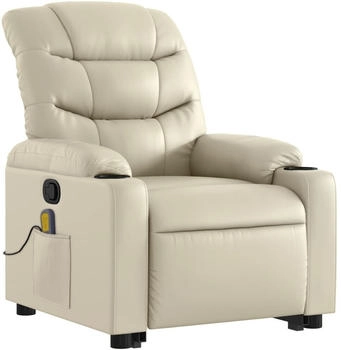 vidaXL Massagesessel mit Aufstehhilfe Kunstleder (3206607)