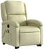 vidaXL Massagesessel mit Aufstehhilfe Echtleder (3204268)