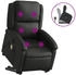 vidaXL Massagesessel mit Aufstehhilfe Echtleder (3204266)