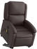 vidaXL Massagesessel mit Aufstehhilfe Echtleder (3204267)