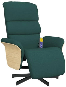 vidaXL Massagesessel mit Fu&szlig;teil Stoff (356617)