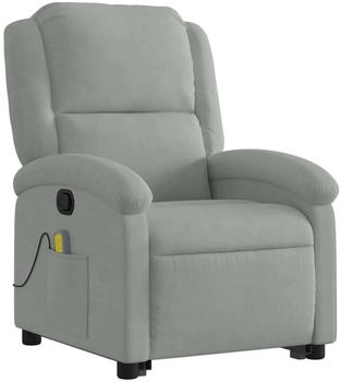 vidaXL Massagesessel mit Aufstehhilfe Samt (3204311)