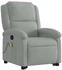 vidaXL Massagesessel mit Aufstehhilfe Samt (32043)