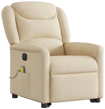 vidaXL Elektrischer Massagesessel mit Aufstehhilfe Stoff (3303232)