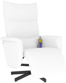 vidaXL Massagesessel mit Fu&szlig;teil Kunstleder (356598)