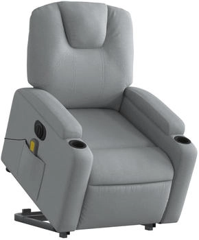 vidaXL Elektrischer Massagesessel mit Aufstehhilfe Stoff (3204404)