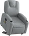 vidaXL Elektrischer Massagesessel mit Aufstehhilfe Stoff (3204404)