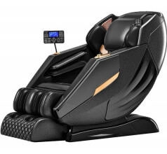Happy Home Massagesessel mit Heizfunktion schwarz