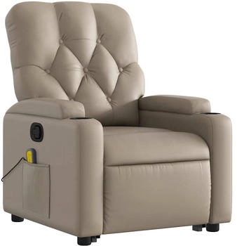 vidaXL Massagesessel mit Aufstehhilfe Kunstleder (3204785)