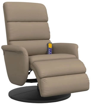 vidaXL Massagesessel mit Fu&szlig;teil Kunstleder (356728)