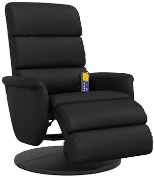 vidaXL Massagesessel mit Fu&szlig;teil Kunstleder (356724)