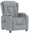 vidaXL Massagesessel Hellgrau Stoff (339058)
