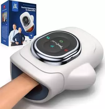 BOB AND BRAD Handmassagegerät mit Wärme & Kompression