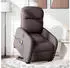 vidaXL Elektrischer Massagesessel mit Aufstehhilfe Stoff (3303007)