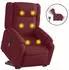 vidaXL Elektrischer Massagesessel mit Aufstehhilfe Stoff (3205241)