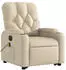vidaXL Elektrischer Massagesessel mit Aufstehhilfe Stoff (3204755)